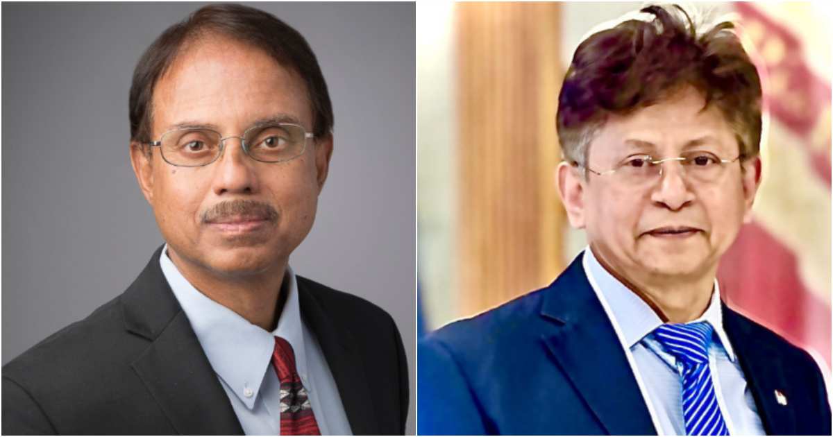 নতুন কমিটির প্রেসিডেন্ট ও জেনারেল সেক্রেটারি নির্বাচিত হন রায়হানুল ইসলাম চৌধুরী ও মোহাম্মদ সাইফুর রহমান চৌধুরী টিপু। কোলাজ: টিবিএন